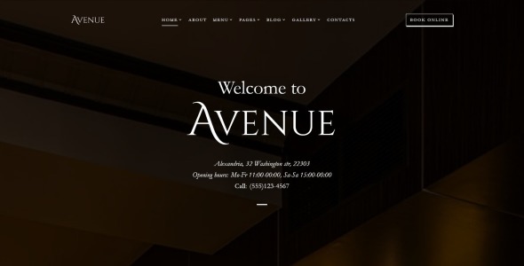 ресторан отзывчивый многостраничный html шаблон сайта