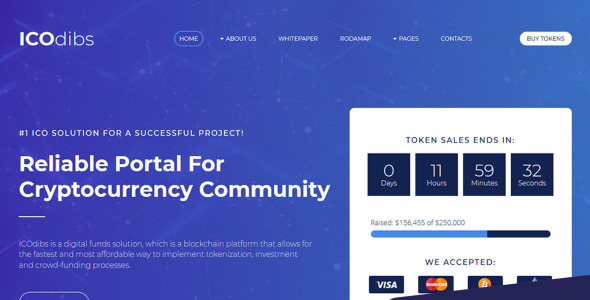 cryptocurrency premium moto cms 3 шаблон