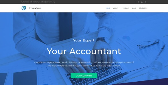 бухгалтер эксперт moto cms 3 шаблон