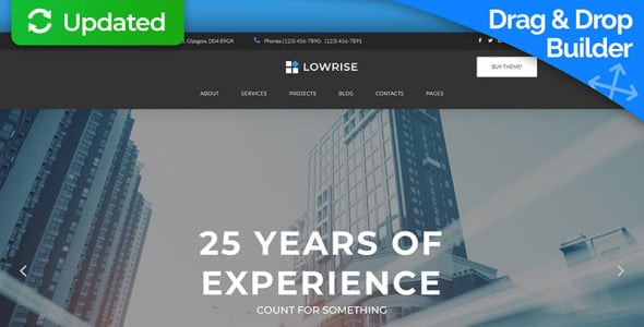 architect services portfolio moto cms 3 шаблон