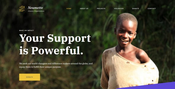 ngo premium moto cms 3 шаблон