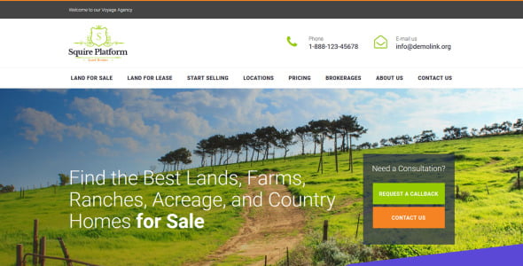 real estate broker premium moto cms 3 шаблон