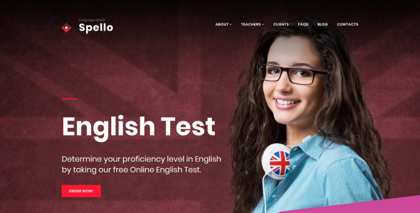 языковой центр moto cms 3 шаблон