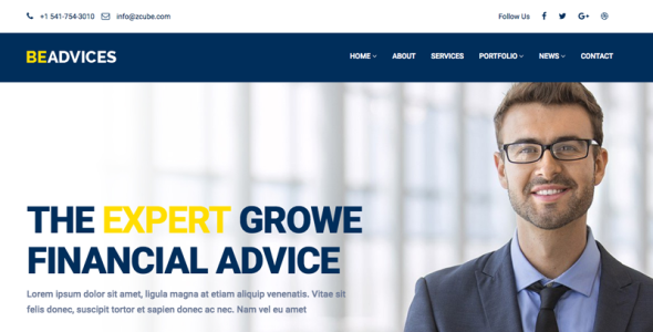 консалтинг html и sass шаблон сайта