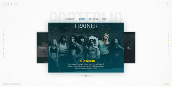 PSD шаблон на тему информационные технологии