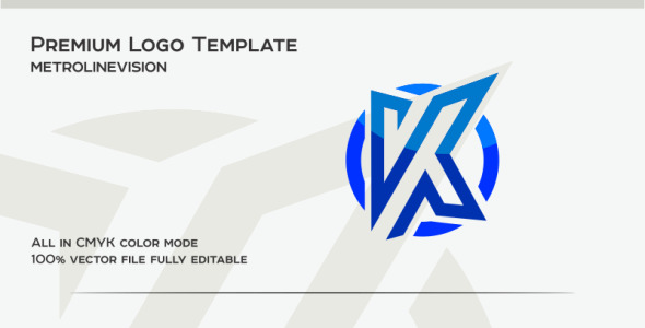 Шаблон логотипа на тему графика