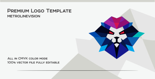 Шаблон логотипа на тему графика