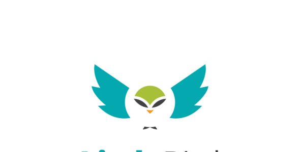 Шаблон логотипа на тему графика