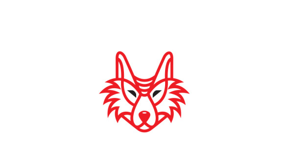 Шаблон логотипа на тему графика