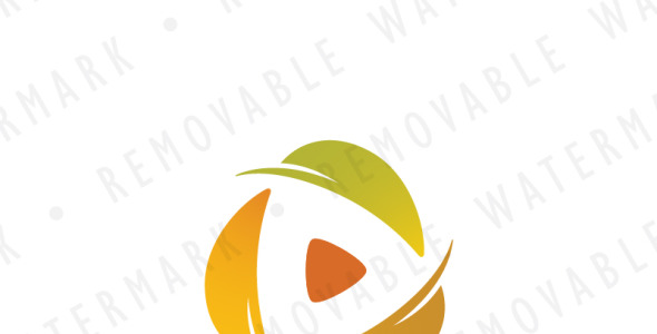 Шаблон логотипа на тему графика