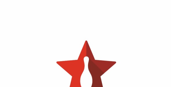 Шаблон логотипа на тему графика