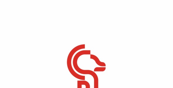 Шаблон логотипа на тему графика