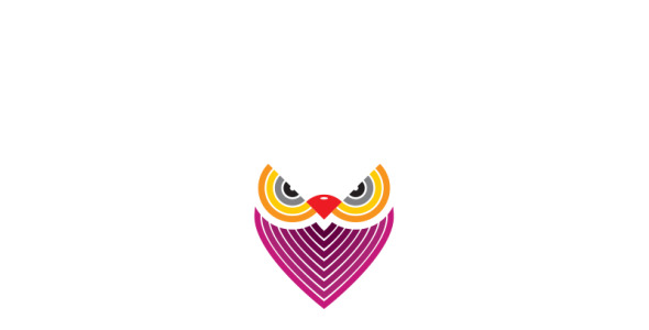 Шаблон логотипа на тему графика