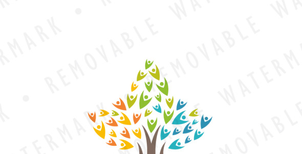 Шаблон логотипа на тему графика