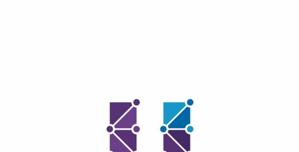 Шаблон логотипа на тему графика