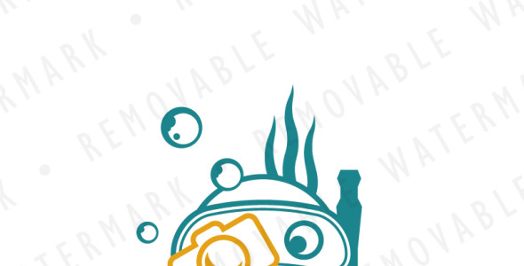 Шаблон логотипа на тему графика