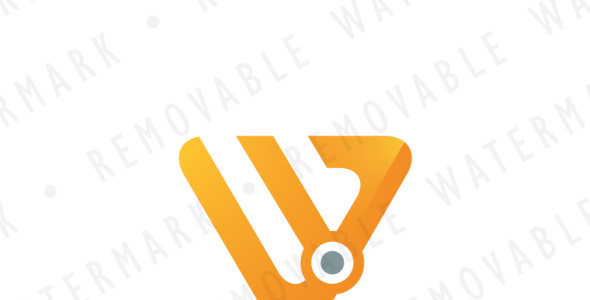 Шаблон логотипа на тему графика