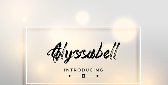 Шрифт на тему графика