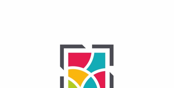 Шаблон логотипа на тему графика