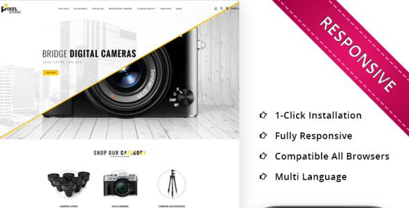 тема электронного магазина prestashop