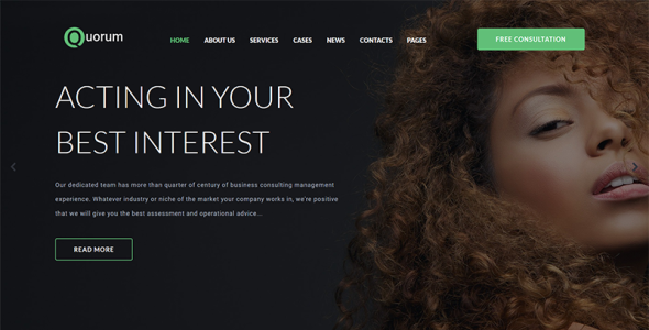 корпоративная тема wordpress elementor