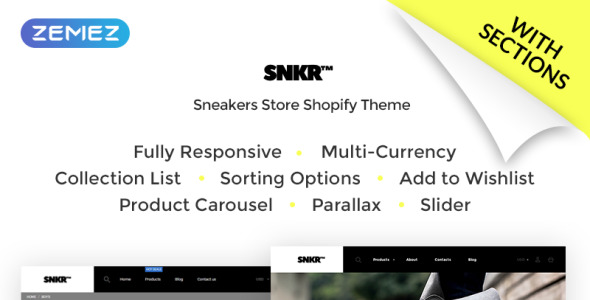Sneakers Store Shopify Theme