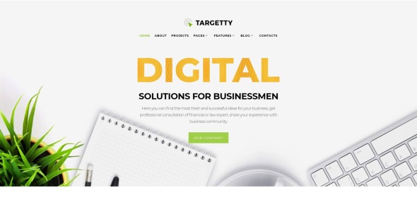 модное рекламное агентство wordpress elementor theme
