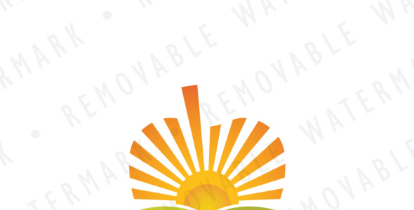 Шаблон логотипа на тему графика