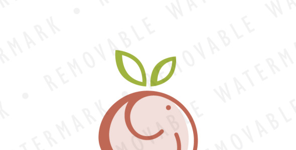 Шаблон логотипа на тему графика