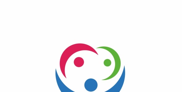 Шаблон логотипа на тему графика