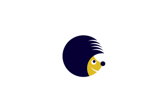 Шаблон логотипа на тему графика