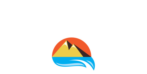 Шаблон логотипа на тему графика