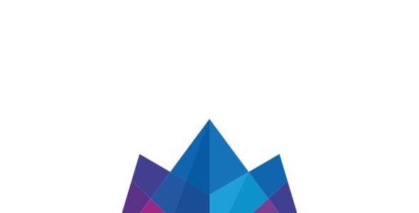 Шаблон логотипа на тему графика