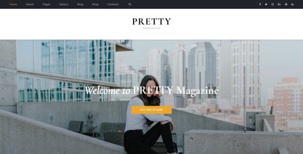 журнал универсальный html5 шаблон сайта