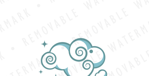 Шаблон логотипа на тему графика