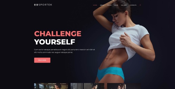 тренажерный зал отзывчивый креативный шаблон joomla