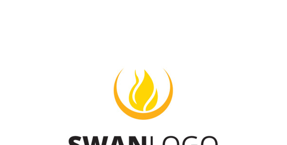 Шаблон логотипа на тему графика