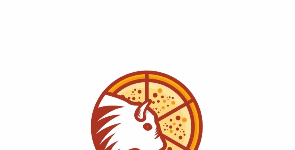 Шаблон логотипа на тему графика