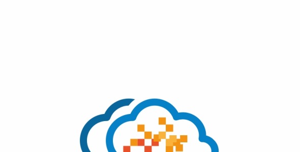 Шаблон логотипа на тему графика