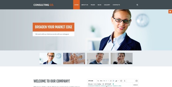 консалтинговый корпоративный шаблон joomla