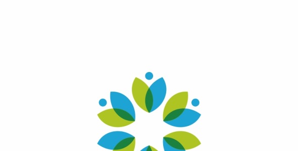 Шаблон логотипа на тему графика