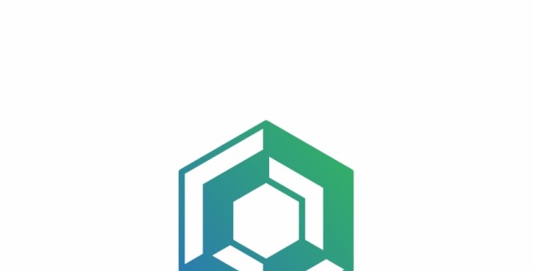 Шаблон логотипа на тему графика