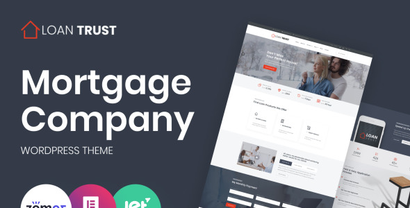 ипотечная компания wordpress elementor theme