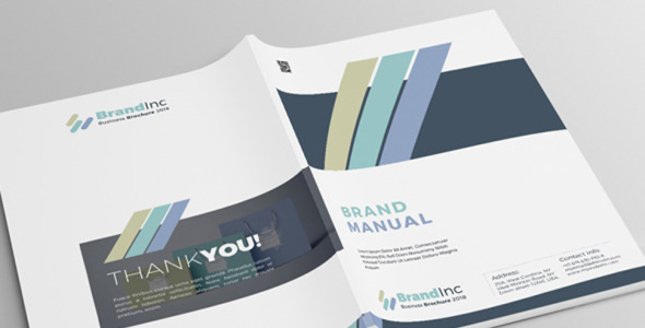 Фирменный стиль на тему графика