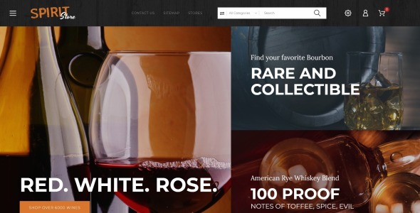 тема винного магазина prestashop