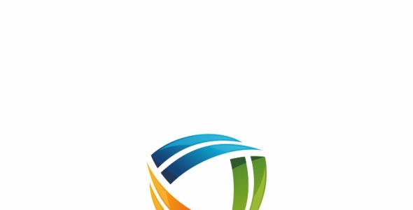 Шаблон логотипа на тему графика