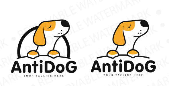 Шаблон логотипа на тему графика