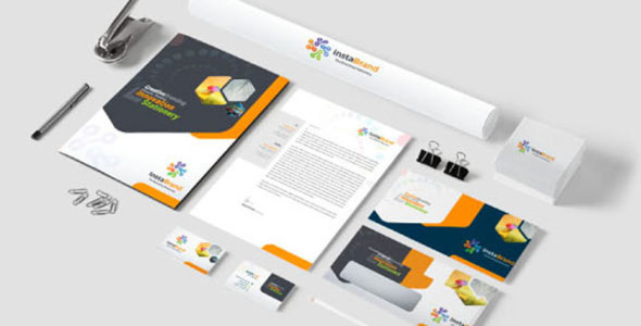 Фирменный стиль на тему графика