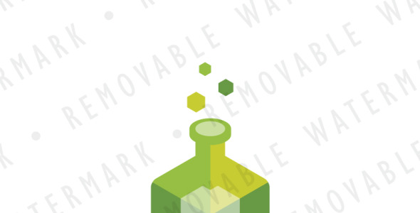 Шаблон логотипа на тему графика