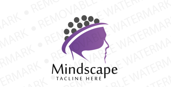 Шаблон логотипа на тему графика